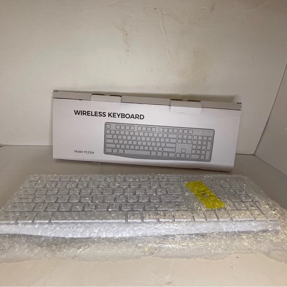 Lovaky Wireless Keyboard, 2.4G Ergonomic Wireless Computer Keyboard